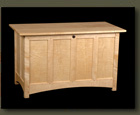 Tiger Maple Hope Chest
