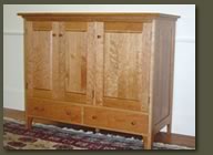 Cherry Media Cabinet