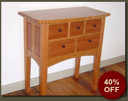 Versatile, functional, and classy, our Redwood  Hall Table would be equally at home in a foyer, hall or dining room nook.